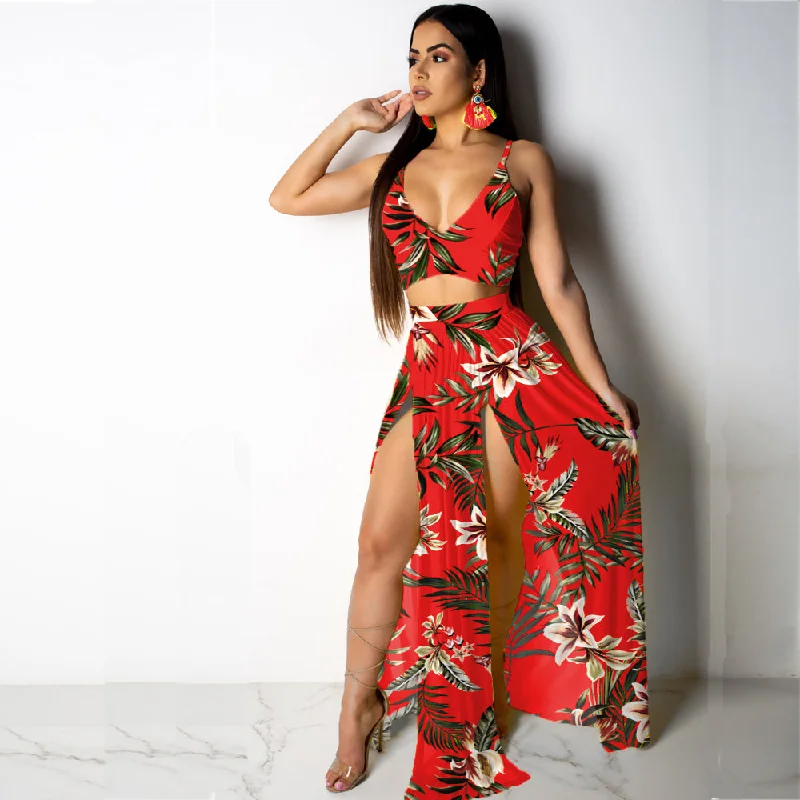 Red Floral