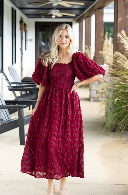 Flynn Maxi Dress Fashionable Maxi Dress with Fringe