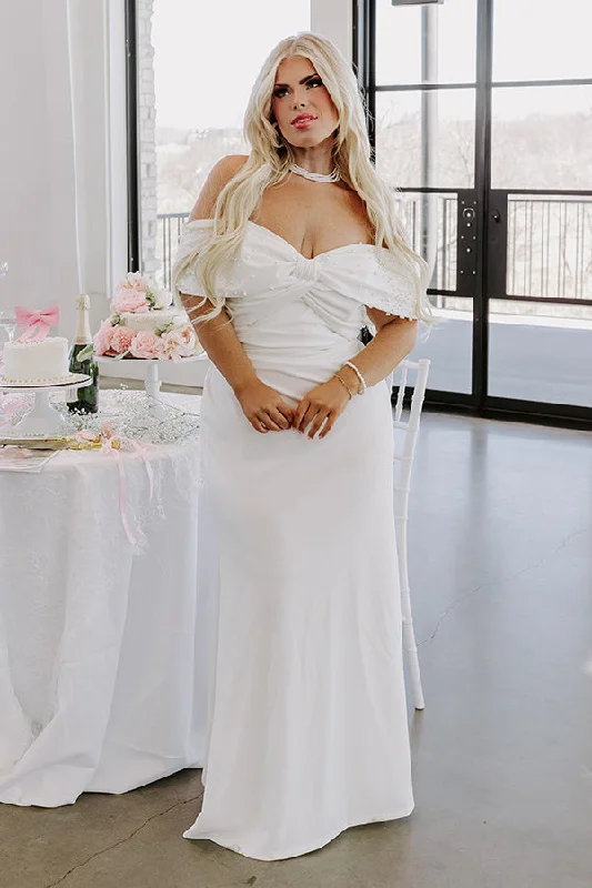 Honest Smiles Embellished Maxi Dress Curves Fashionable High-Waist Maxi Dress