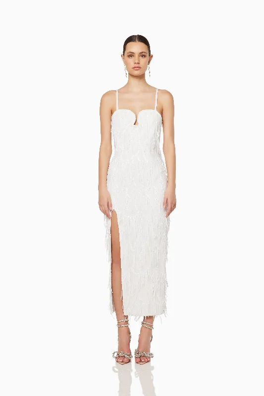 Judith Maxi Dress Elegant Maxi Dress with Pockets