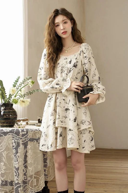 Floral Maxi Dress for Women Comfortable Flowy Maxi Dress
