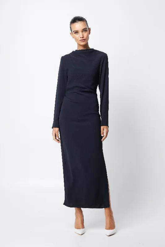 Sense Of You Maxi Dress Comfortable Satin Maxi Dress
