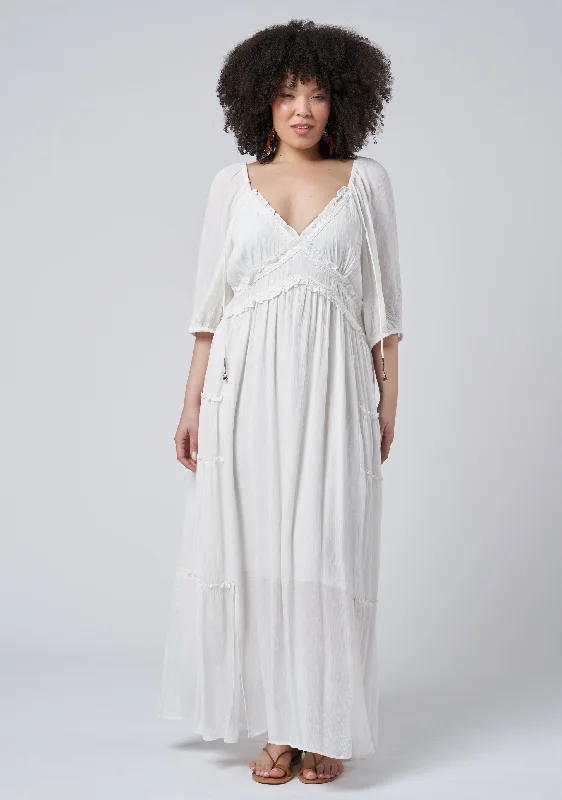 Tropez Maxi Dress Trendy Maxi Dress with Bow