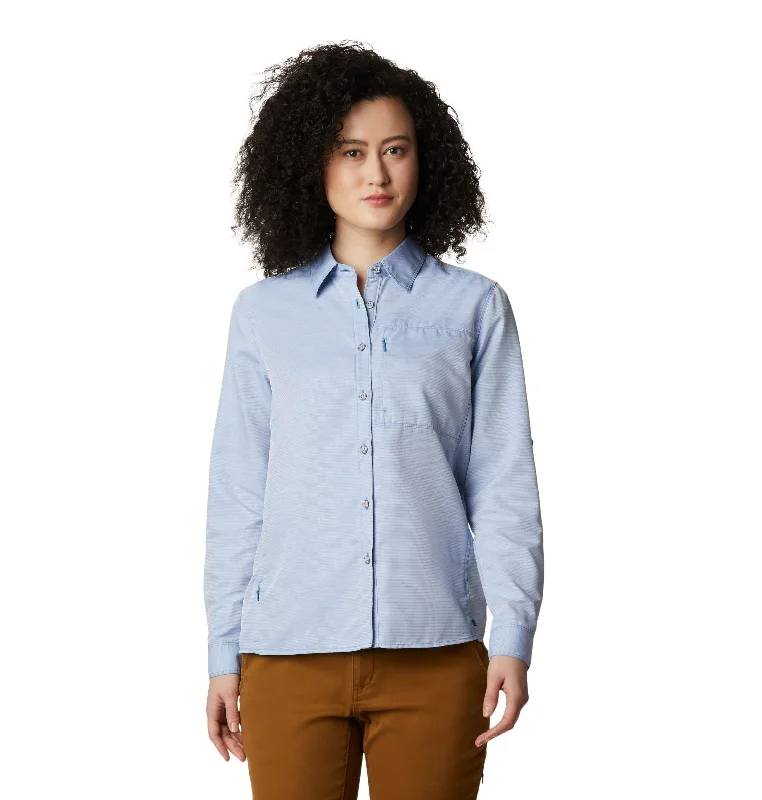 Mountain Hardwear Women's Canyon LS Shirt Chenille Blend Fleece Blend Nylon Blend
