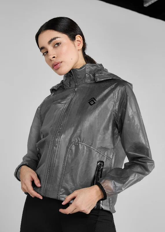 Black Clear Rain Jacket Faux Fur Jacket Real Fur Jacket Shearling Jacket