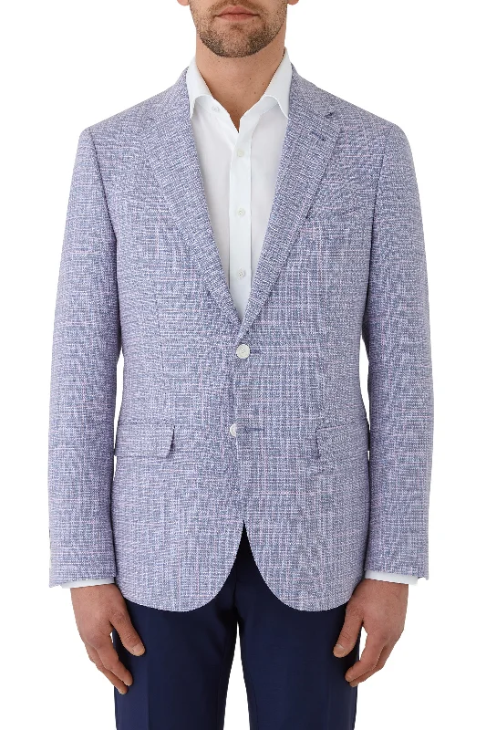 Dom Bagnato - Angelo Jacket - Lilac Bomber Jacket Anorak Windbreaker