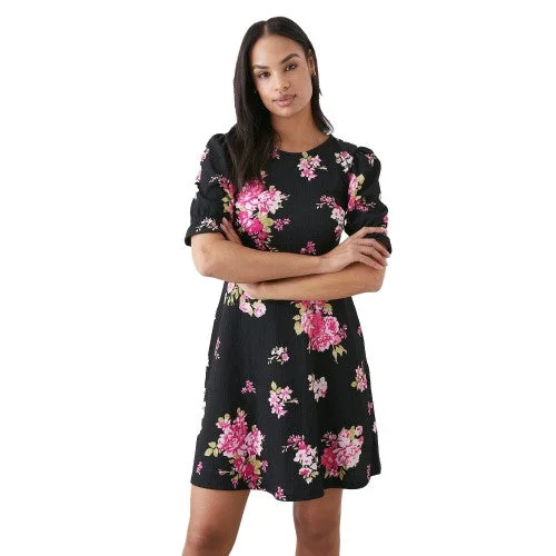 Dorothy Perkins Womens/Ladies Spaced Floral Mini Dress Trendy Wraparound Mini Dress