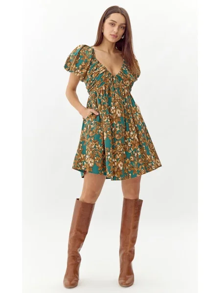 KARLA COTTON MINI DRESS Fashionable Denim Mini Dress