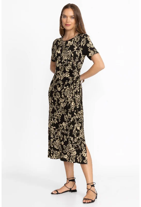 Johnny Was: The Janie Favorite Side Tie Knit Dress in Vassala