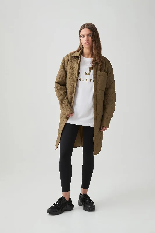 Longline Quilted Jacket 787 Wool Jacket Cashmere Jacket Tweed Jacket