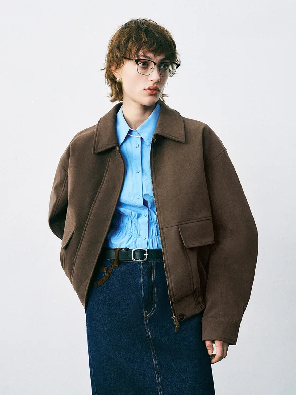Loose Shirt Collar Jackets Corduroy Jacket Velvet Jacket Brocade Jacket