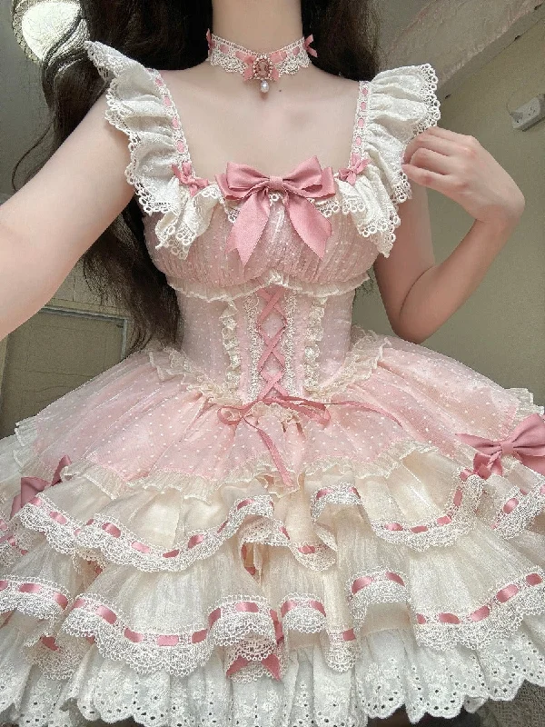 Original Ballet Style Cake Skirt Dress Lolita