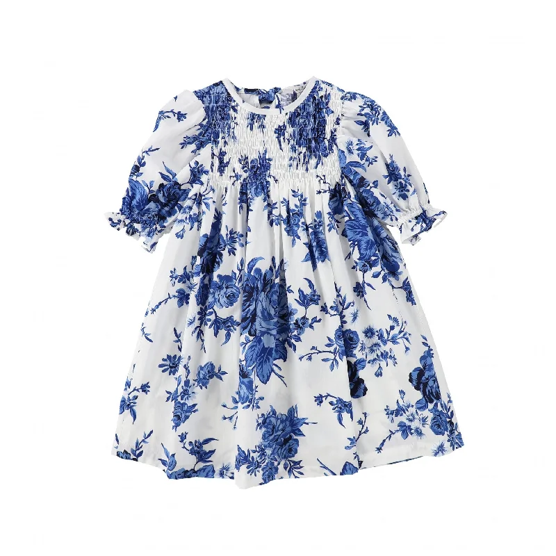 PICCOLA LUDO ELISABETH FLOWERS DRESS