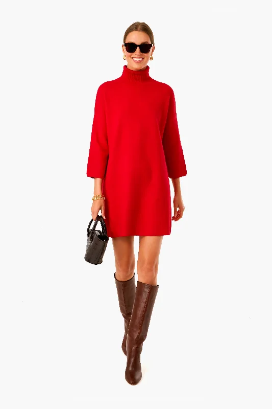 Red Vivianne Dress