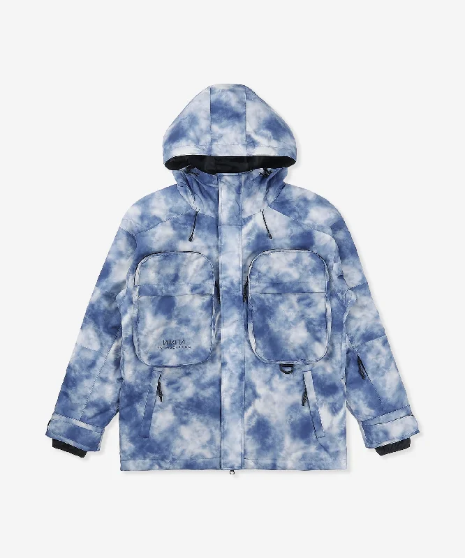 RIP STOP POCKET JACKET - NAVY Fitted Jacket Loose Jacket Oversized Jacket