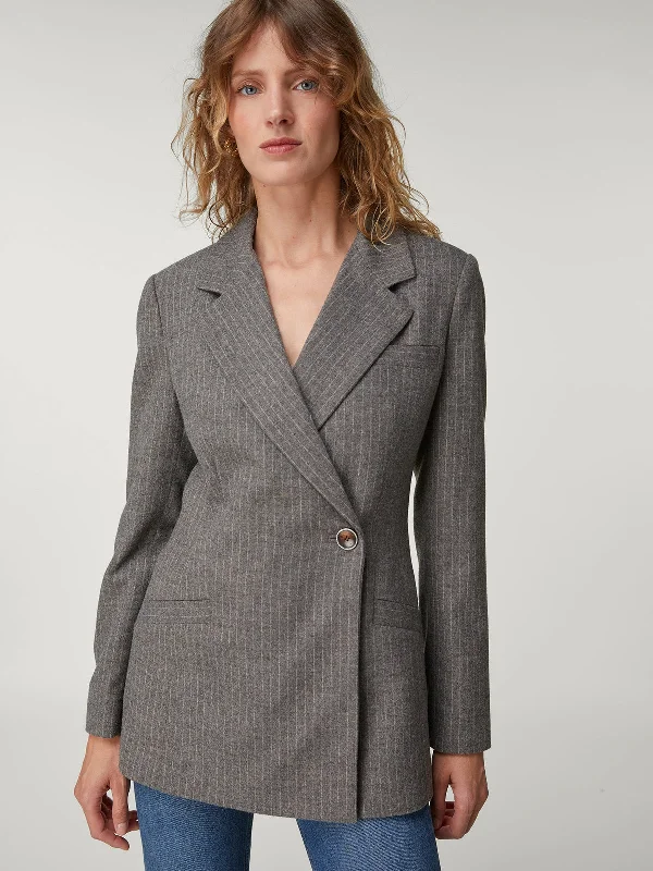 Jacket Janita Sable Knit Fabric Woven Fabric Fleece Fabric