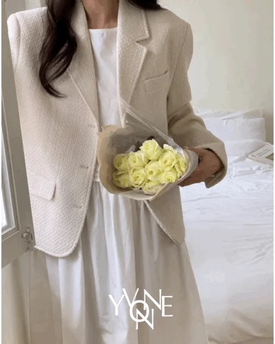 Saturday Wool Tweed Jacket Chenille Jacket Brocade Jacket Lace Jacket