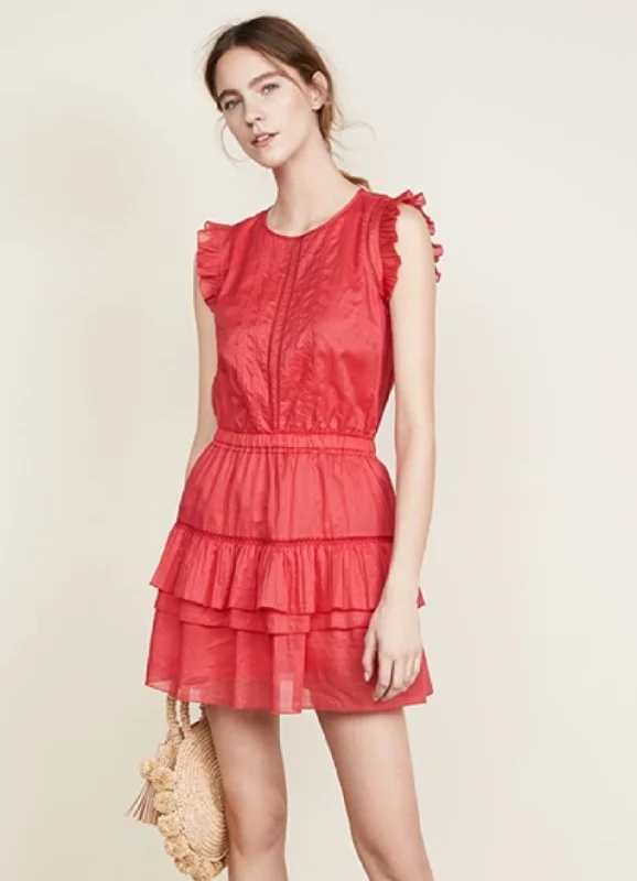 SCOTCH & SODA - Red ruffle detail mini dress! 14 Elegant Tulle Mini Dress