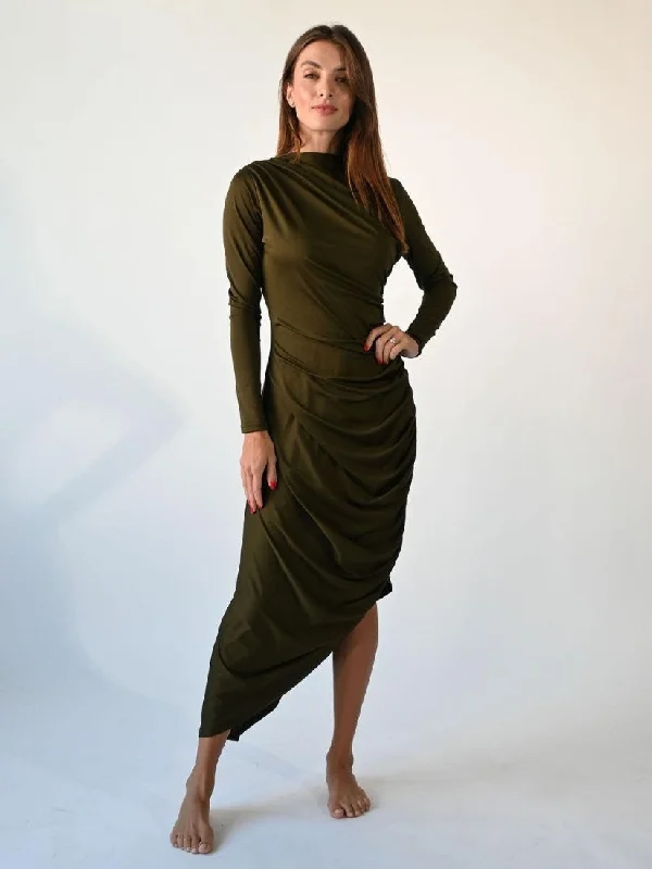 Sosa Gathered Dress