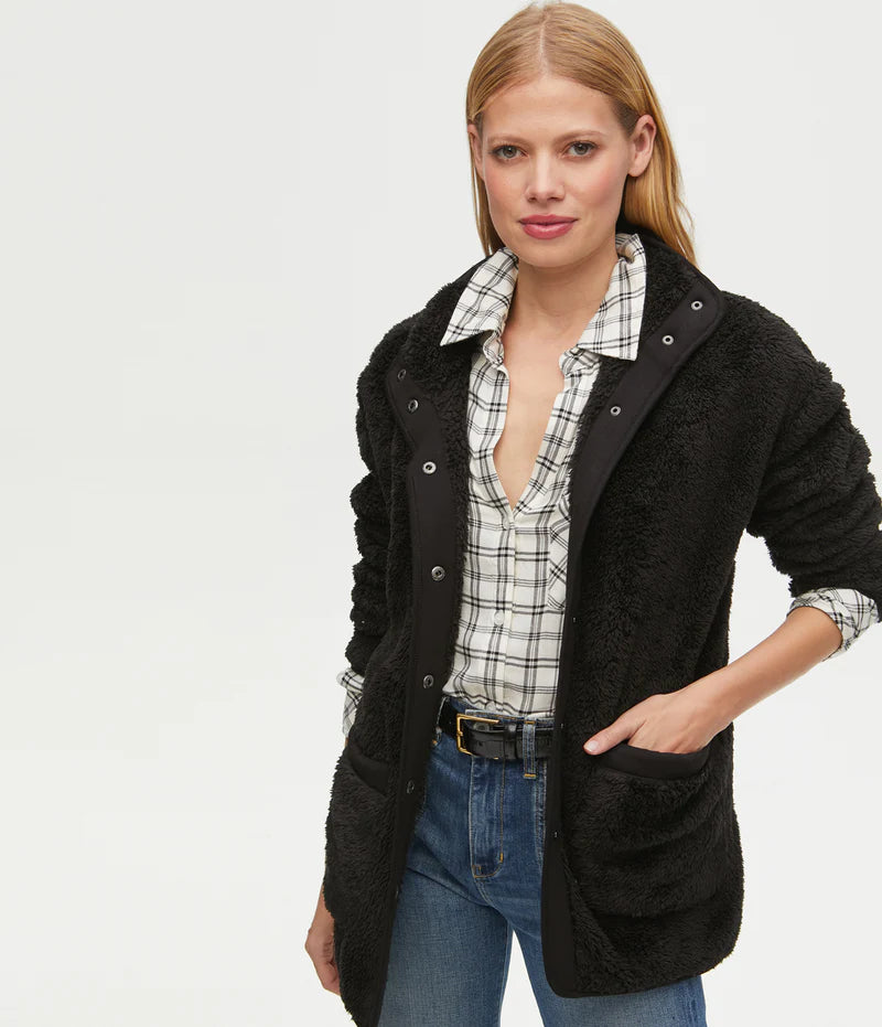 Storm Sherpa Jacket Oversized Jacket Tailored Jacket Straight Jacket