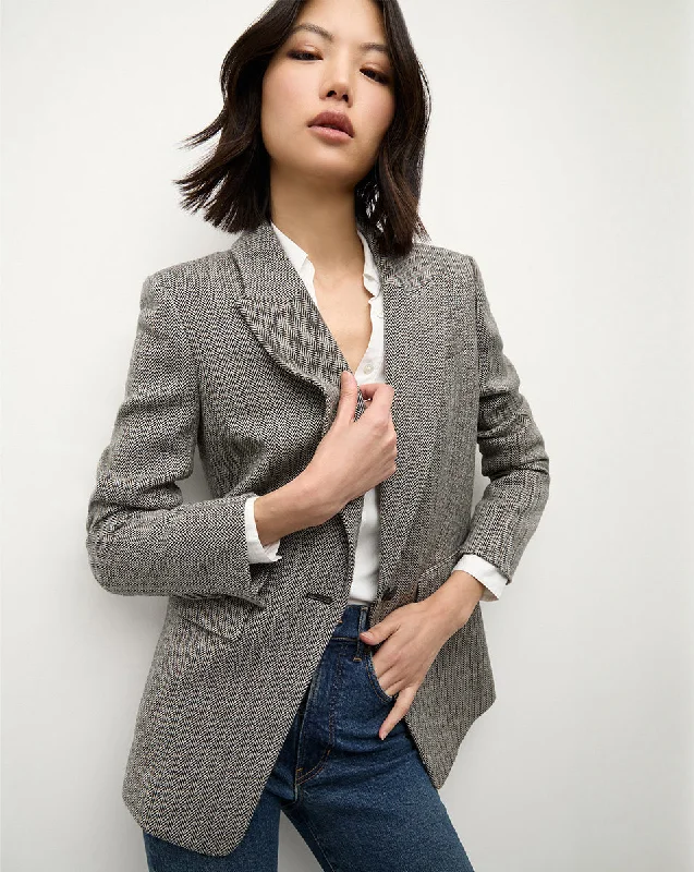 Vega Wool Dickey Jacket Satin Jacket Silk Jacket Chiffon Jacket