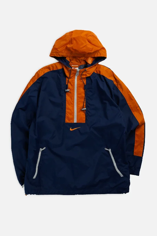 Vintage Nike Windbreaker Jacket - L Insulated Jacket Fitted Jacket Loose Jacket