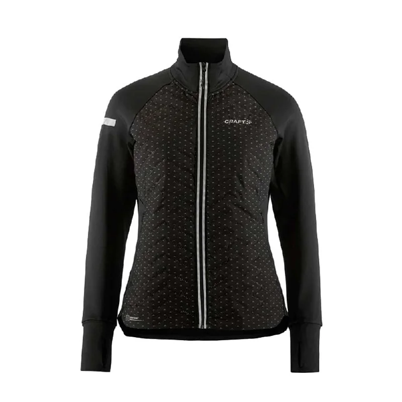 Women's Adv SubZ Lumen Jacket - Black Zippered Jacket Buttoned Jacket Snapped Jacket