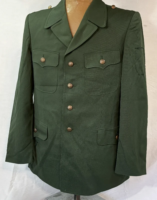 West German Berlin Police Service Uniform Jacket Tailored Jacket Straight Jacket A-Line Jacket