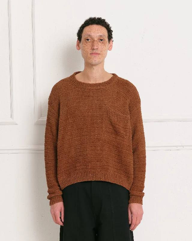 Furrow Jumper - R.T.S. CO-44 Collared Crew Neck Turtle Neck