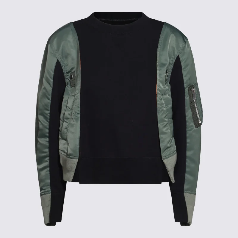 Sacai Sweaters Velvet Chenille Corduroy