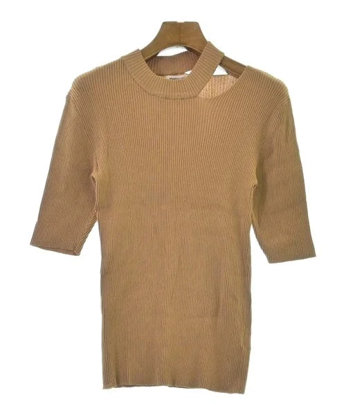 MARECHAL TERRE Sweaters Mesh Blend Leather Blend Suede Blend