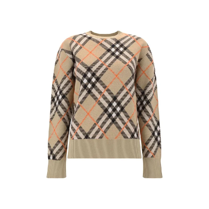 Burberry Sweater Faux Fur Fabric Real Fur Fabric Shearling Fabric