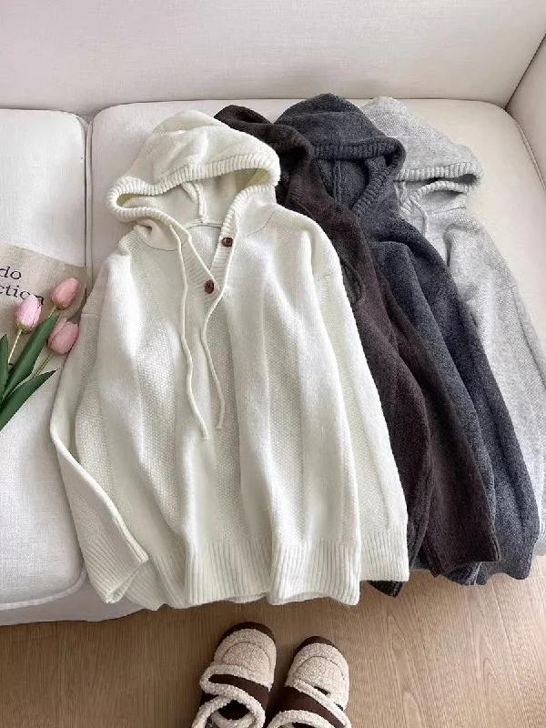 long-sleeved sweater jacket casual sweater top      S4684 Cashmere Blend Cotton Blend Poly Blend