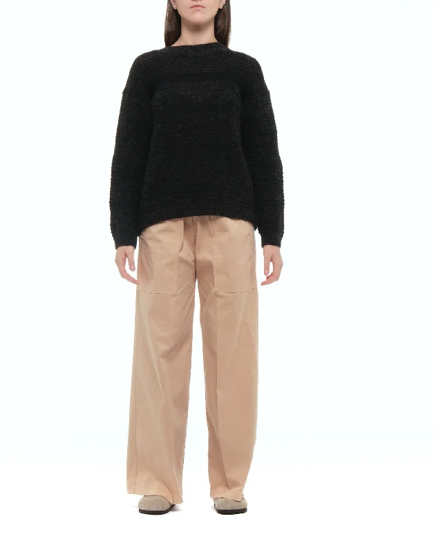 Sweater woman CFDTRY17521 13 TRANSIT Silk Blend Satin Velvet