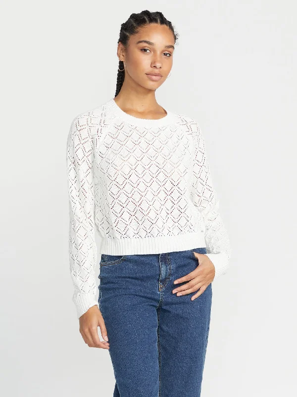 Shellfire Sweater - Star White Elegant Classic Vintage