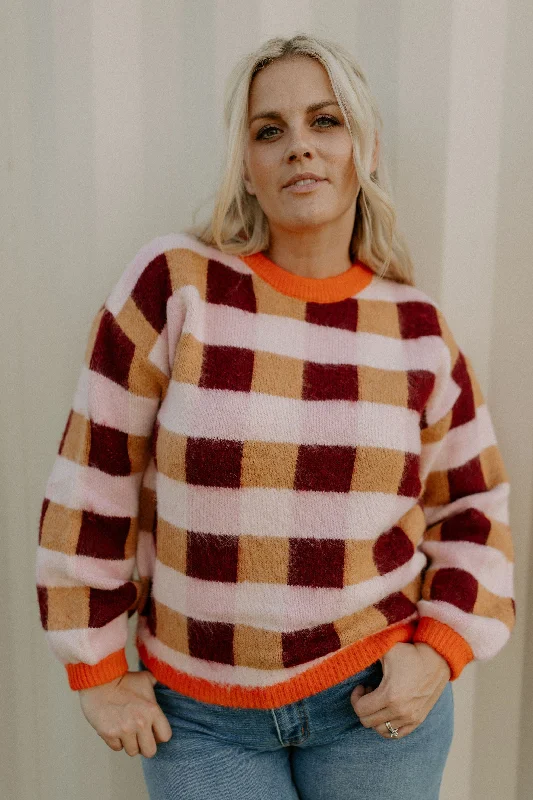 The Malorine Sweater by FRNCH Wool Fabric Cashmere Fabric Tweed Fabric