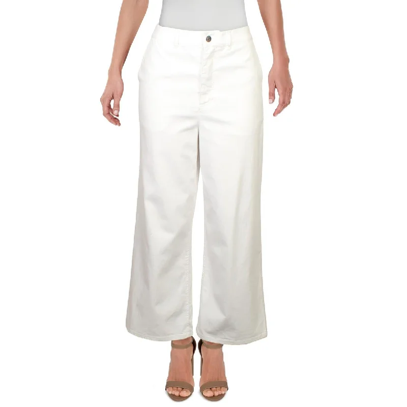 1.State Womens Denim Stretch Wide Leg Jeans Cozy Relaxed Fit Jeans