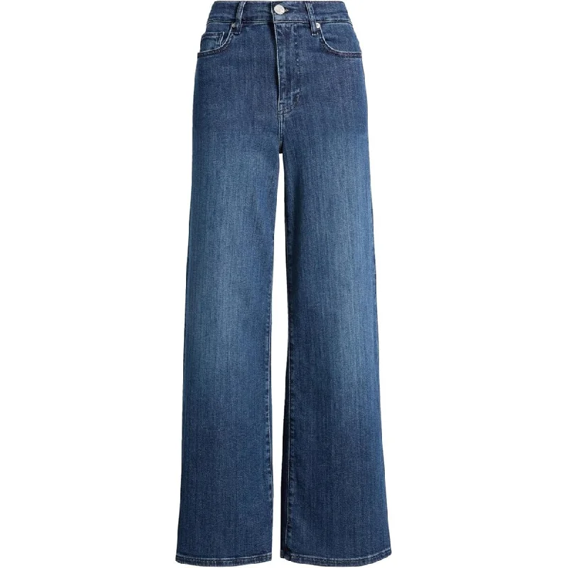 Frame Women's Le Slim Palazzo Jeans, Thunderstorm Fashionable Straight Fit Denim