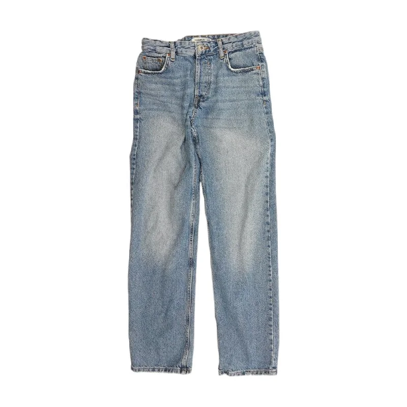 Blue Solid Jeans Comfortable Ankle Jeans