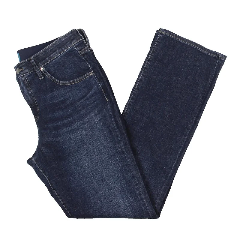 Jag Jeans Womens Denim Slimming Bootcut Jeans Fashionable Raw Edge Jeans