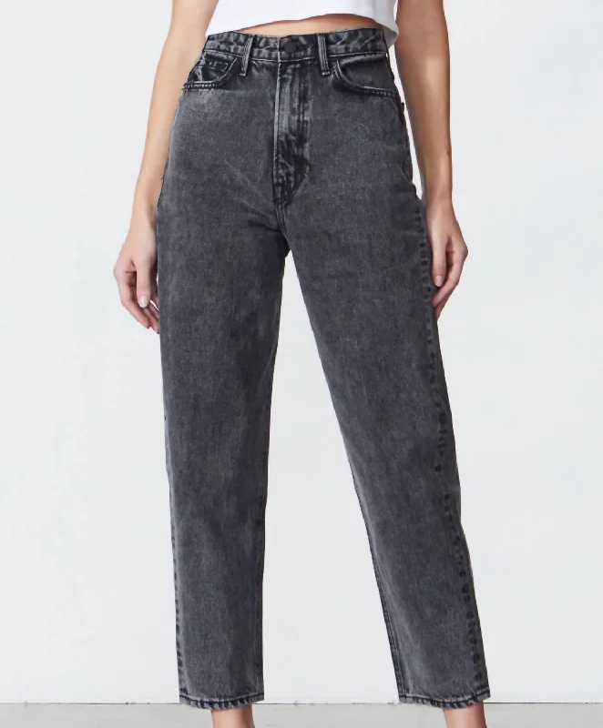 Kinsey Jean In Come Closer Comfortable Faded High-Rise Jeans