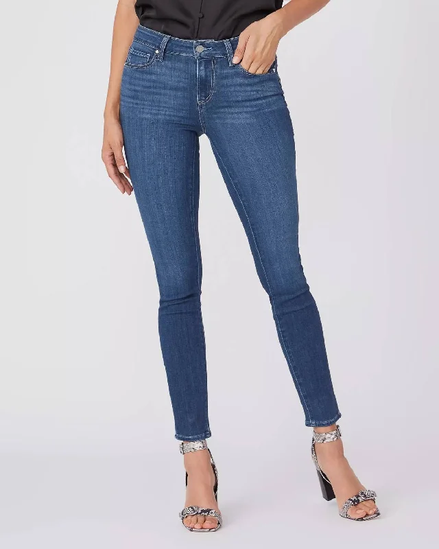 Verdugo Ankle Jean In Helm Stylish High-Waist Skinny Denim