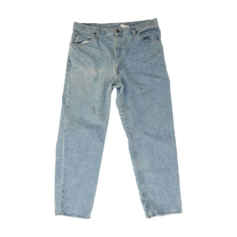 Vintage Solid Denim Jeans Comfortable Jogger Style Jeans