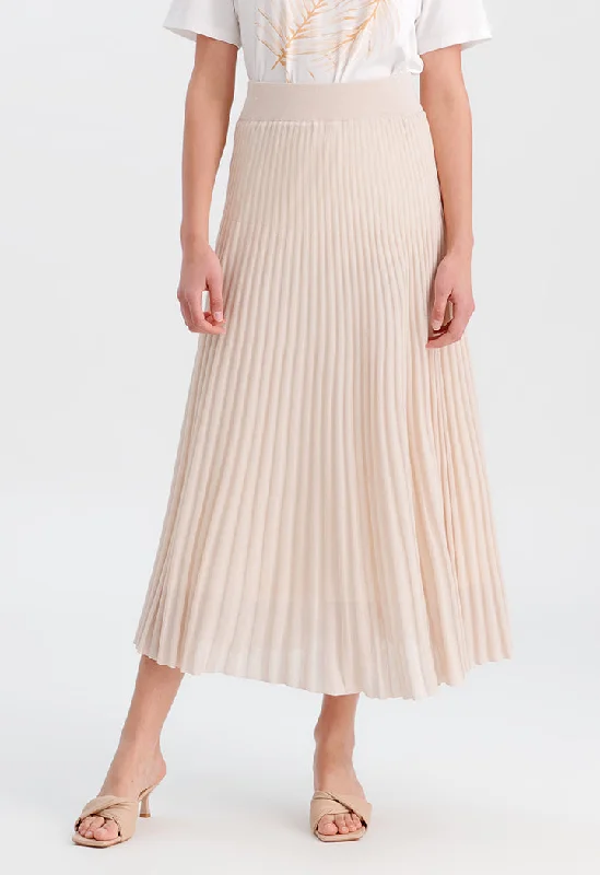 Soft Textured Skirt With Attached Lining cashmere skirt fine