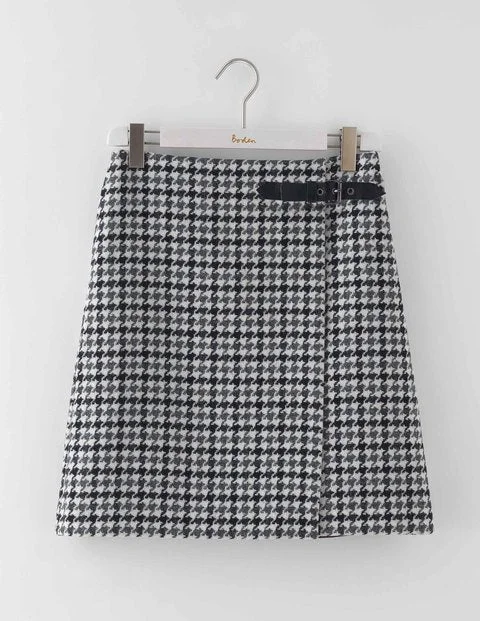 Irene Kilt Skirt linen skirt natural