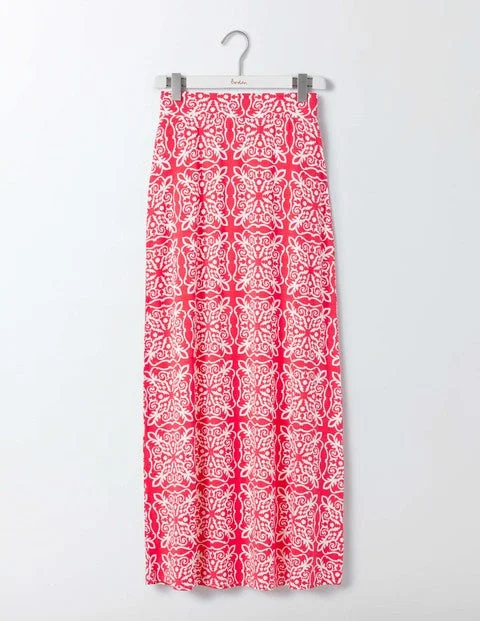 Jersey Maxi Skirt cashmere skirt rich