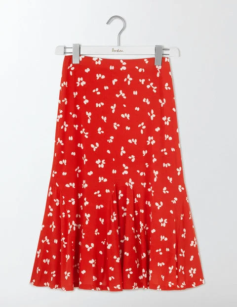 Avril Jersey Skirt cashmere skirt fine