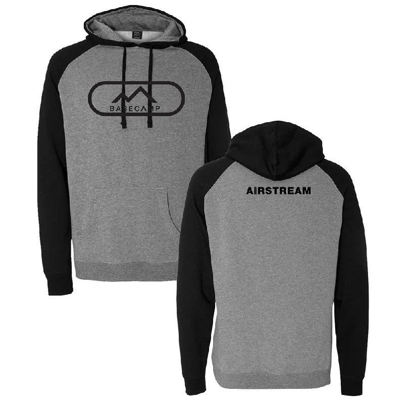 Airstream Basecamp Unisex Colorblock Hoodie Hoodie with Set-In Sleeves Structured Classic