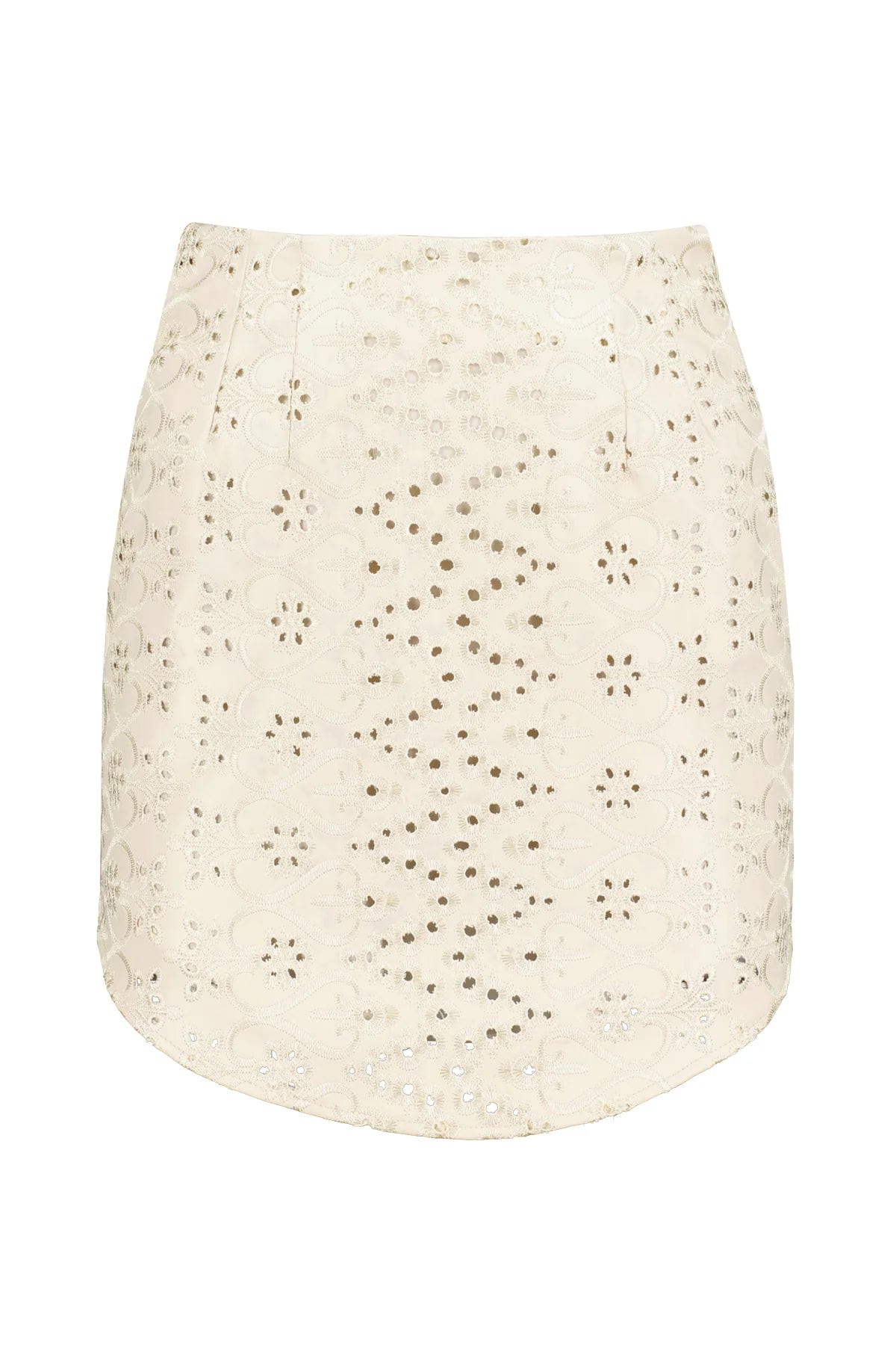 Bishop + Young Eyelet Mini Skirt K1DSKW2439D wrap skirt elegant