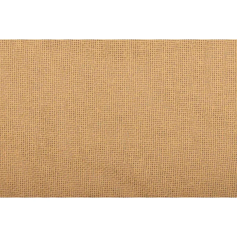 Burlap Natural Ruffled Queen Bed Skirt 60x80x16 linen skirt airy